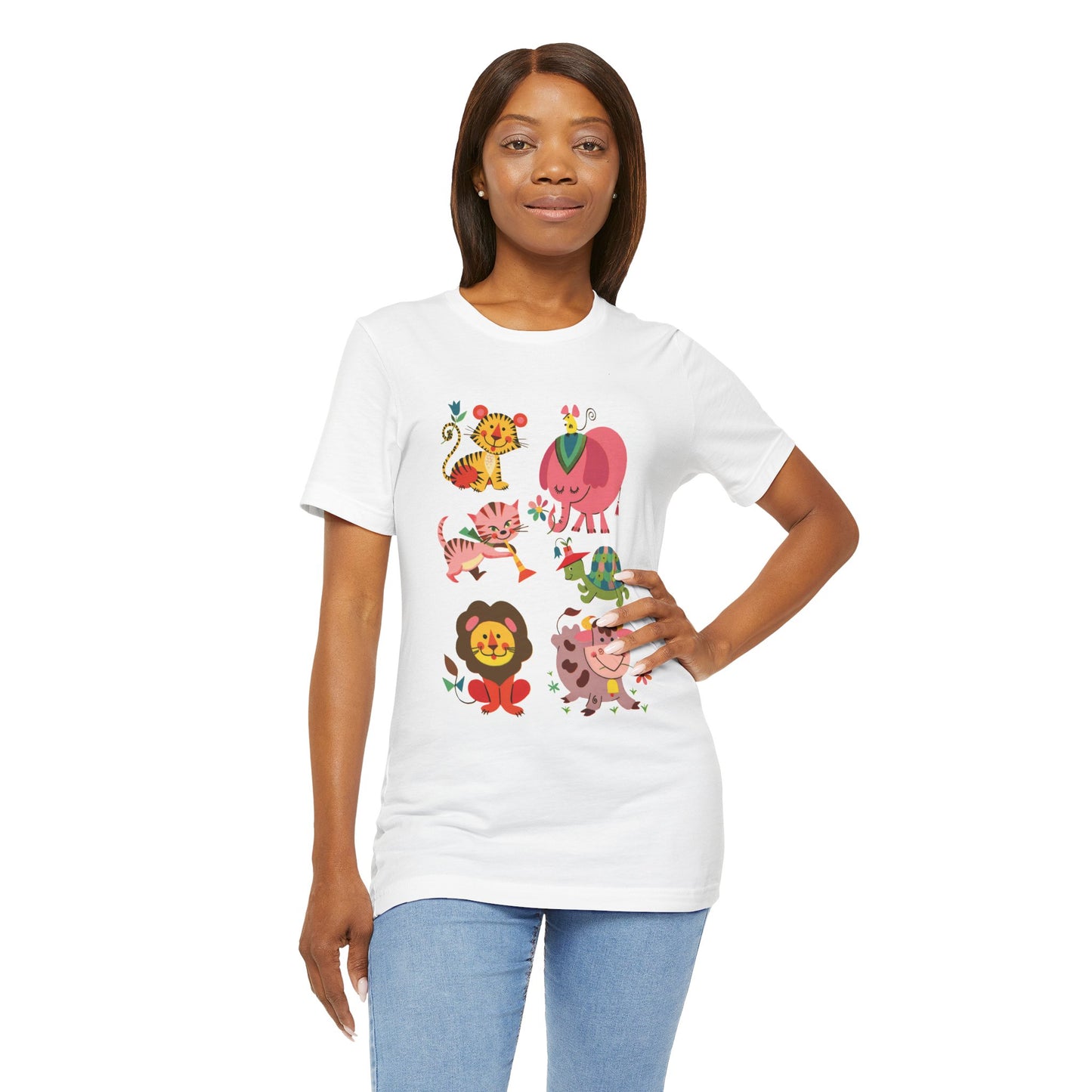Groovy Animal Friends Tee