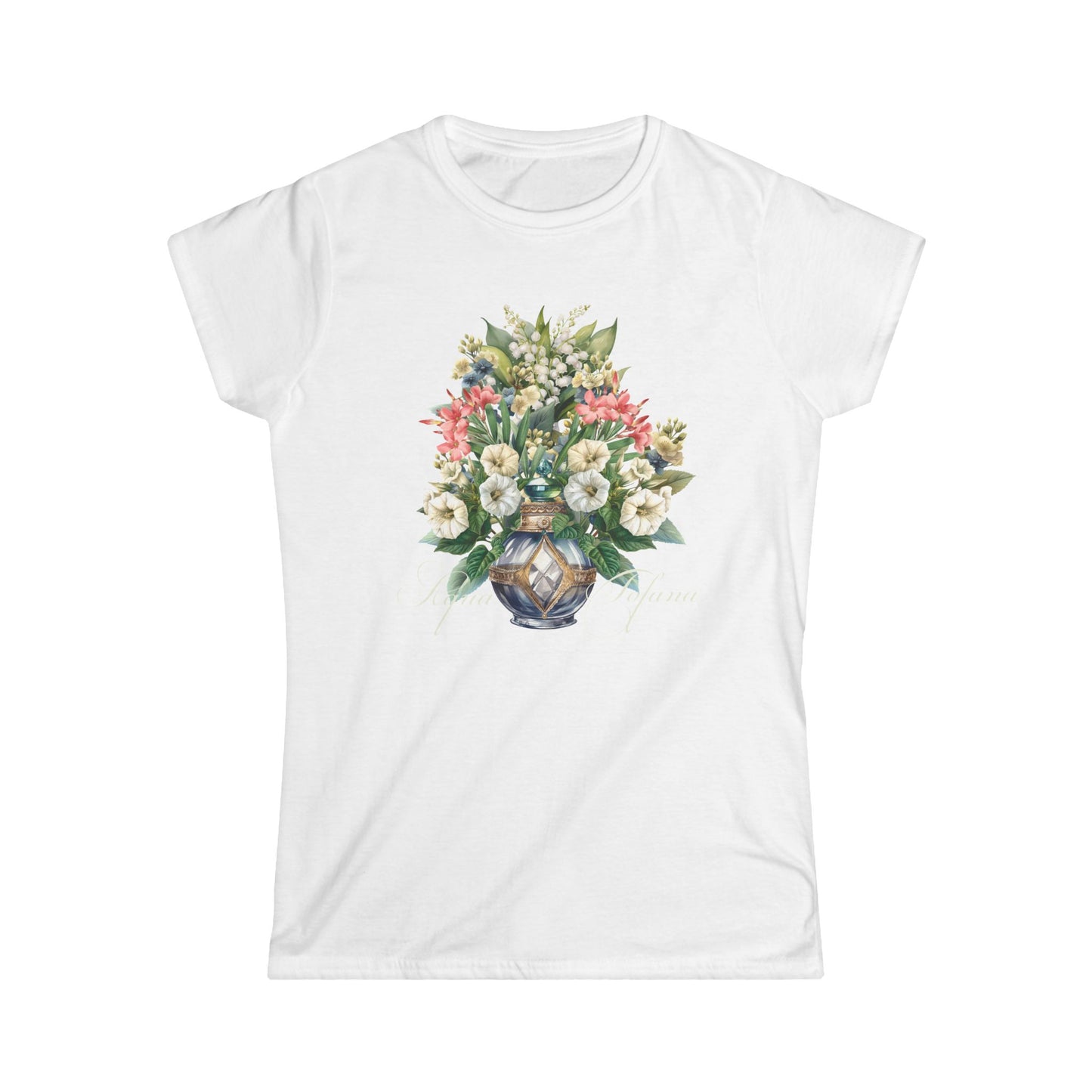 Women's Aqua Tofana Bouquet Tee