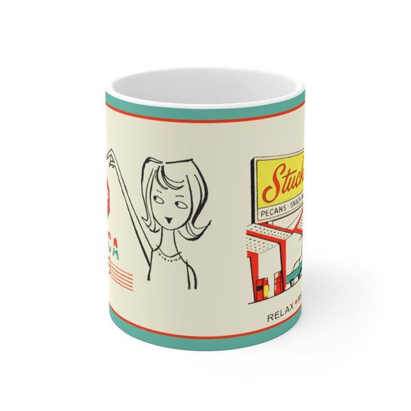 Bottoms Up! Moodz No Spill Retro Coffee Mug Working for the Weekend -  Ruby Lane