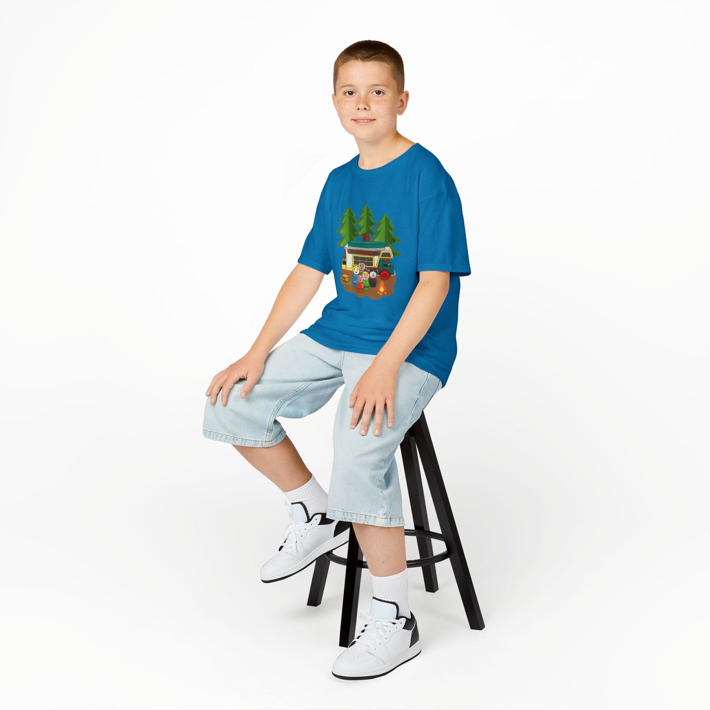 Little People Adventure Camp Kids Tee