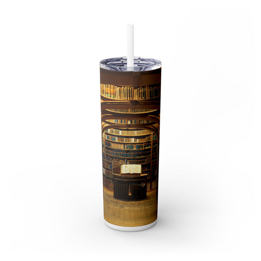 Library Tumbler with Straw, 20oz