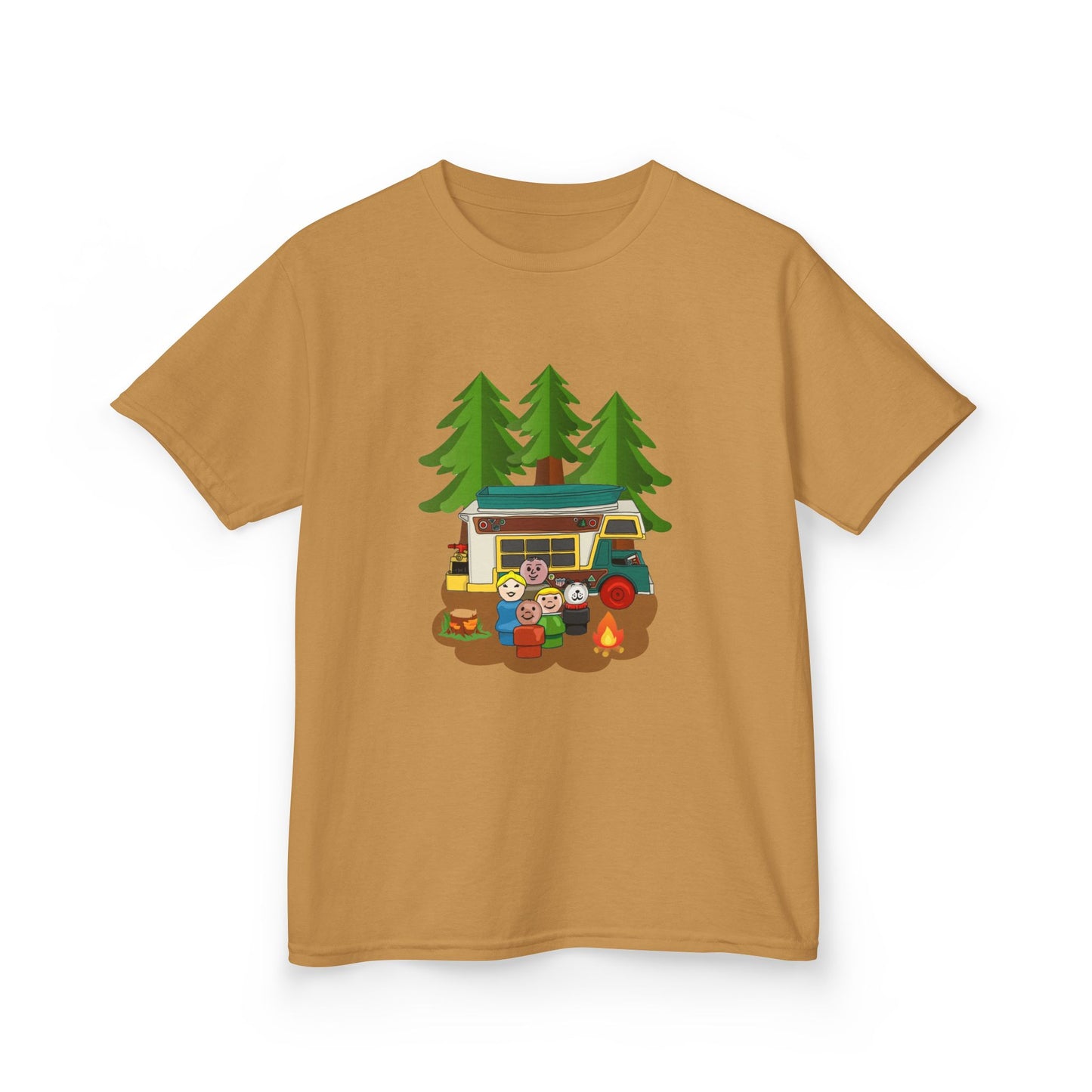 Little People Adventure Camp Kids Tee