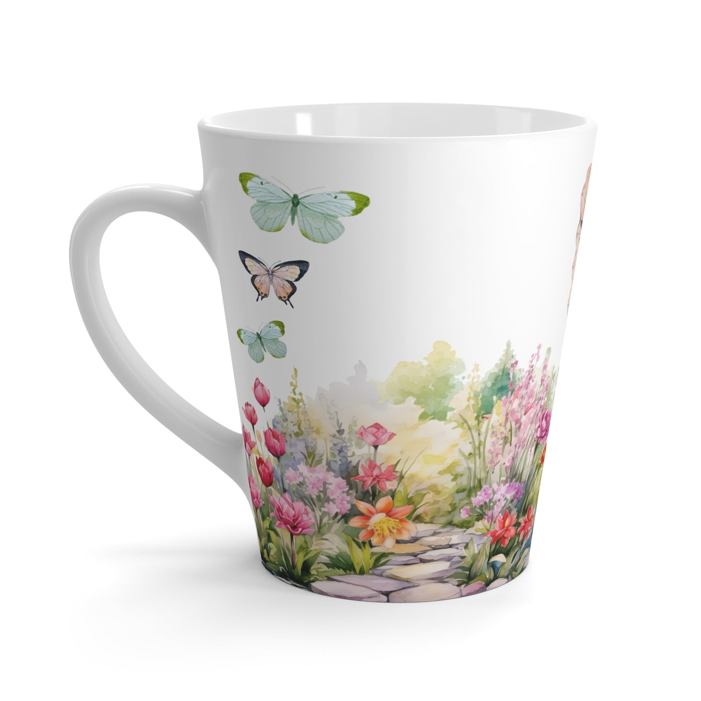 Beautiful Pond Latte Mug