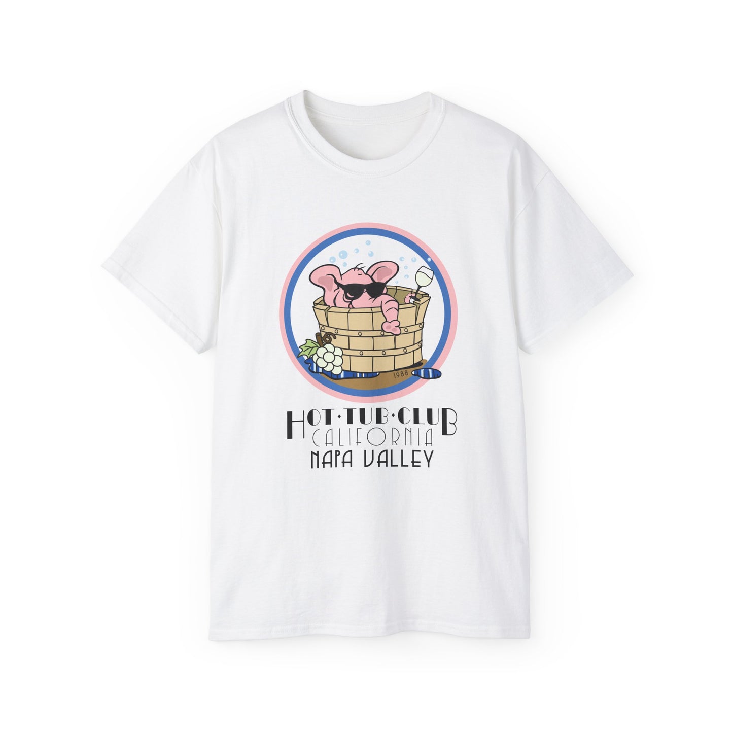 Hot Tub Club Napa Valley Vintage 80's Tee