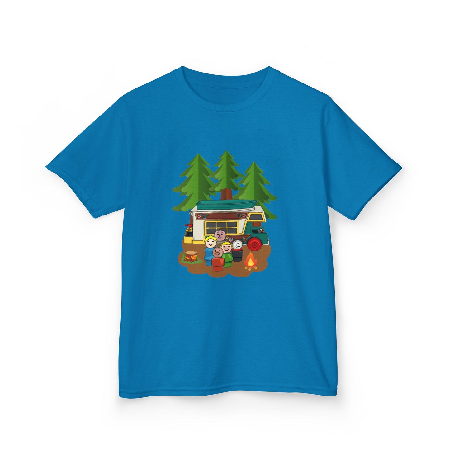 Little People Adventure Camp Kids Tee