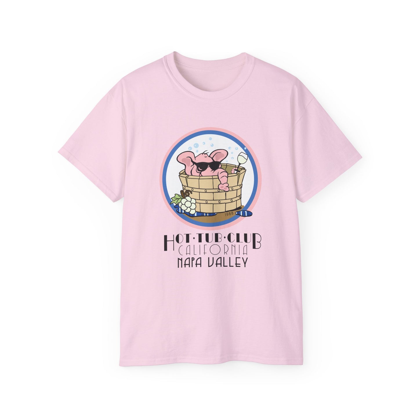 Hot Tub Club Napa Valley Vintage 80's Tee