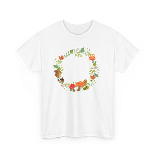 Woodland Critters Unisex Heavy Cotton Tee