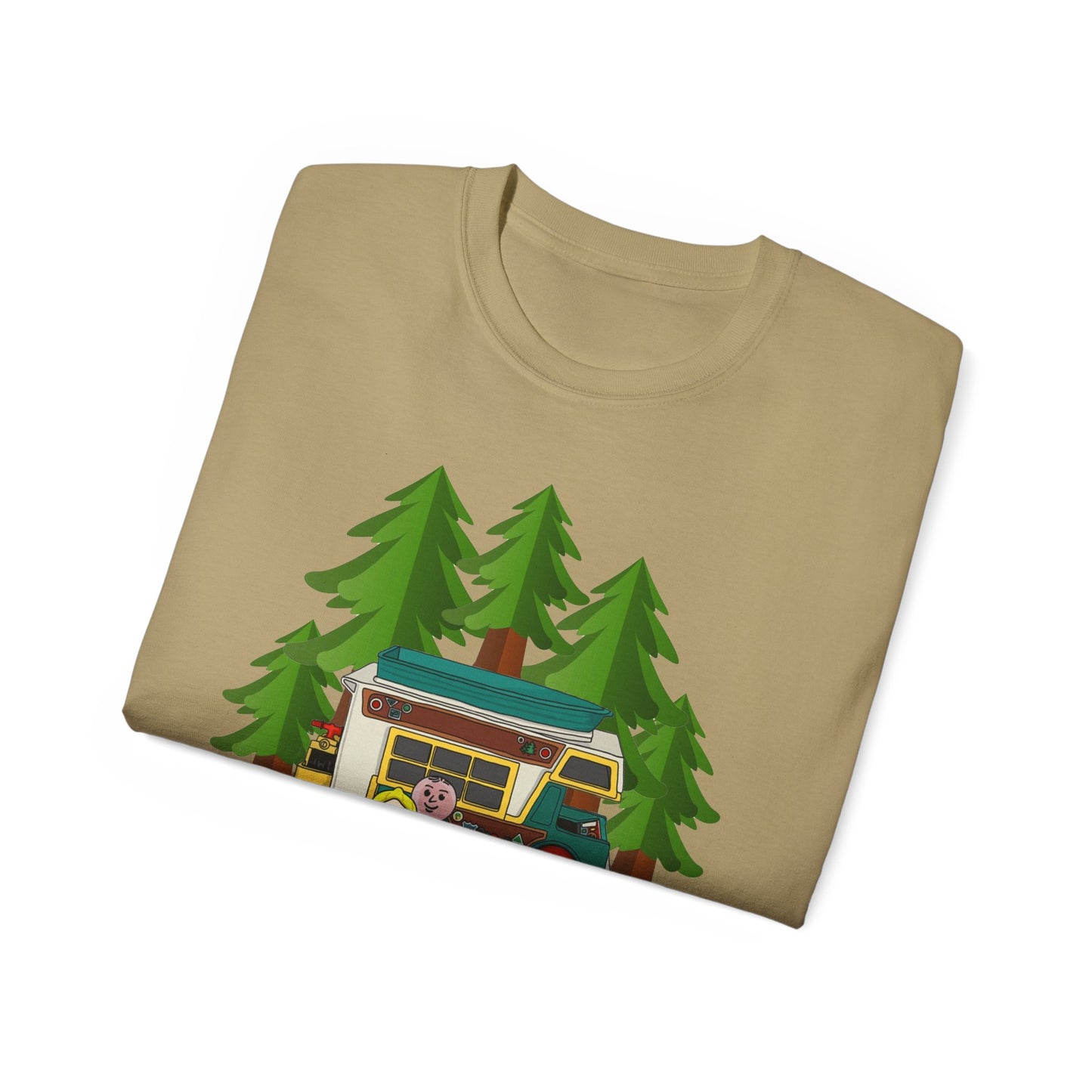 Vintage Little People Camping Tee