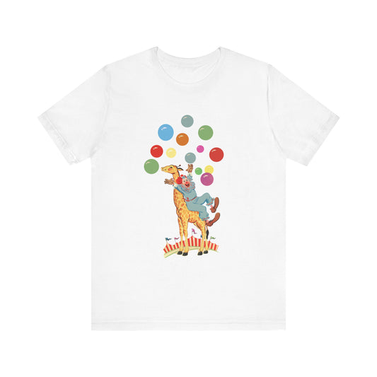 Unisex Retro Happy Circus Clown Tee