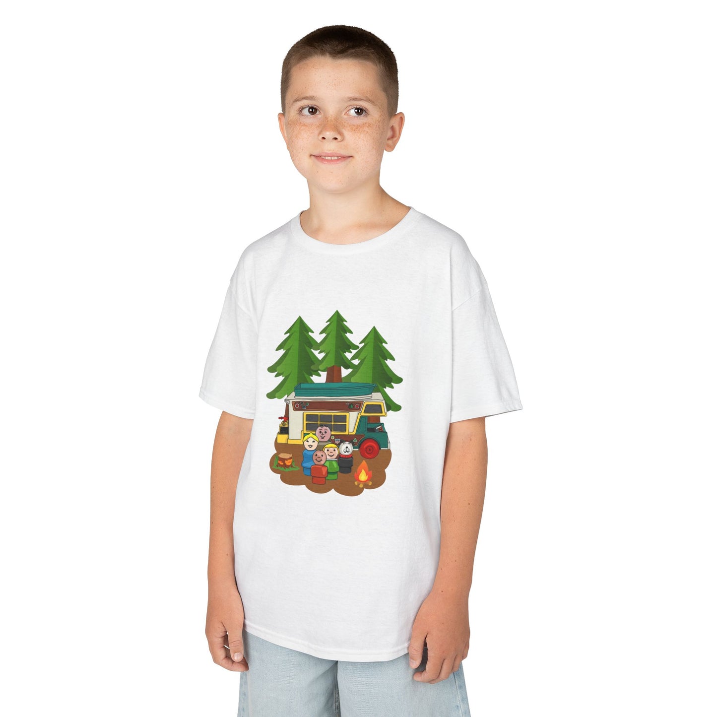 Little People Adventure Camp Kids Tee