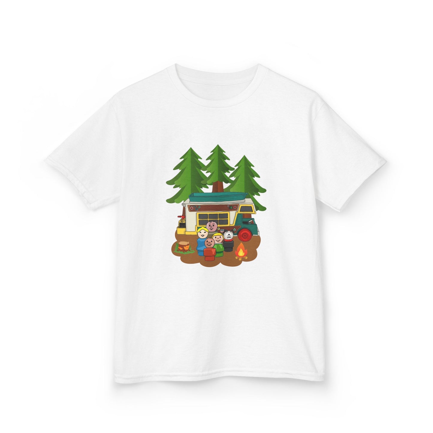 Little People Adventure Camp Kids Tee