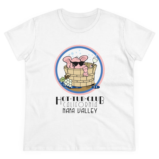 Women's Vintage 80's Hot Tub Club Tee