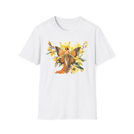 Yellow Autumn Butterfly T-Shirt