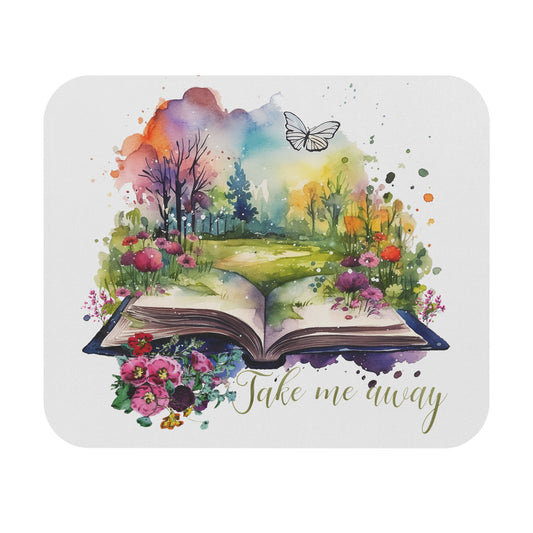 Book Escape Mouse Pad