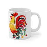Vintage 60's Rooster Coffee Mug