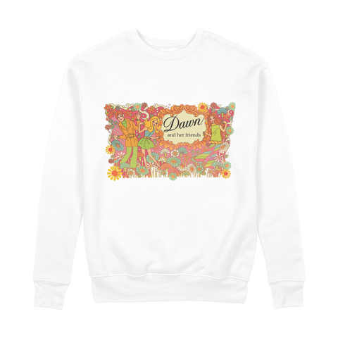 Dawn and Friends AOP 100% Organic Cotton Sweatshirt